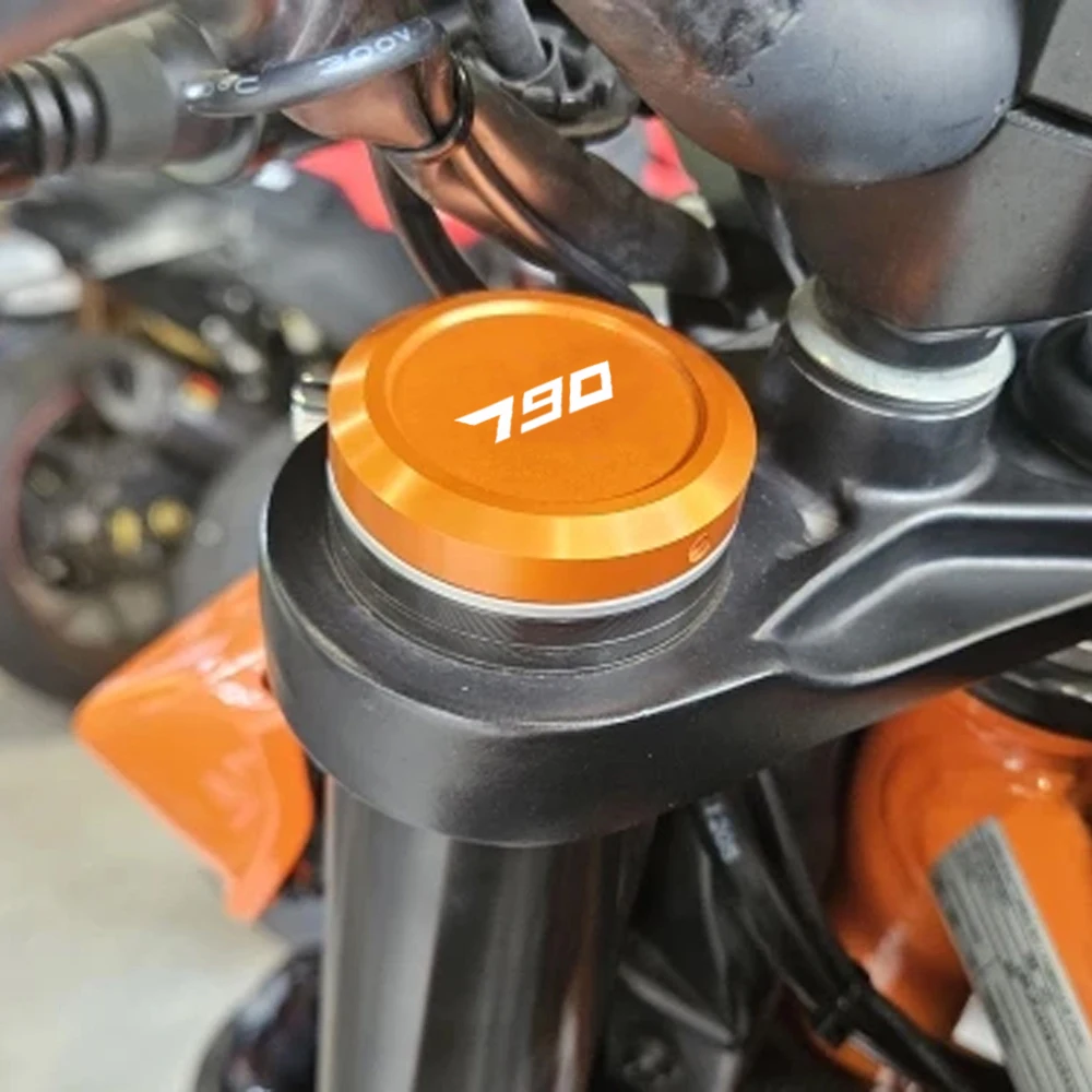 Фото Для KTM 790 Duke 790 2017 2018 2019 2020 2022 2023 2024 2025 мотоциклетная передняя вилка, подвеска, верхняя крышка Duke 790 790Duke №1
