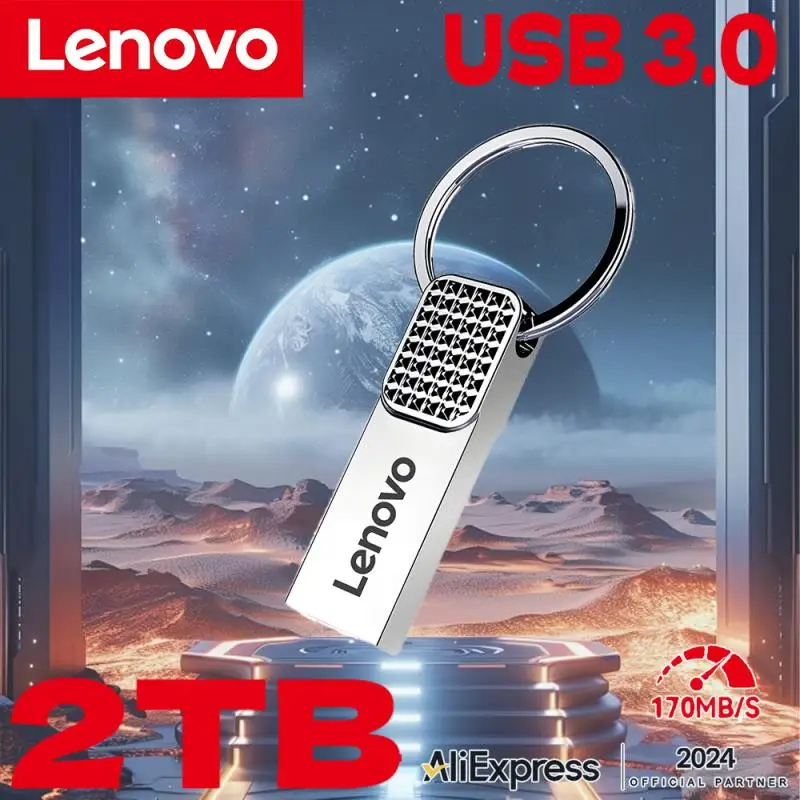 USB-флеш-накопители Lenovo 3.0 металлическая высокоскоростная флешка 1 ТБ 128 ГБ