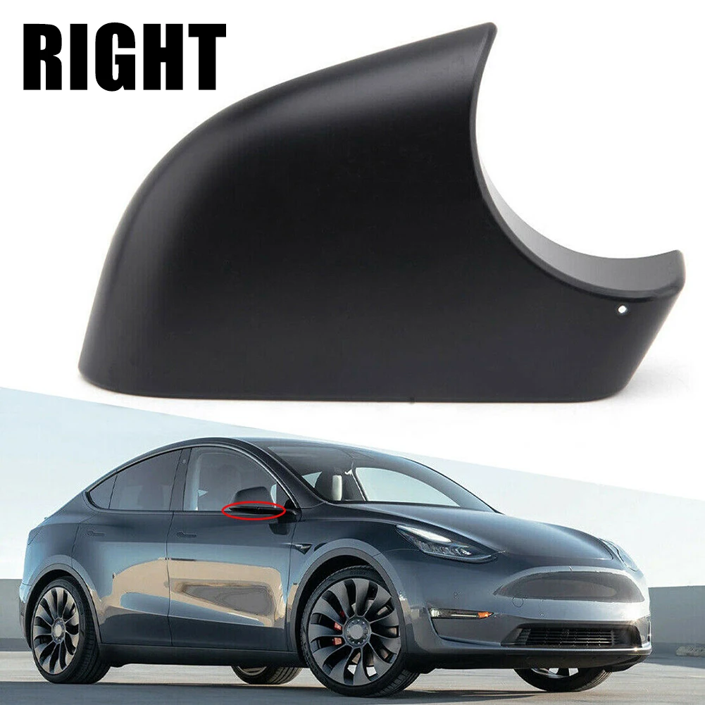 

Car Mirror Cover ABS Direct Replacement Easy Installation Wing Mirror Cover Brand New For Tesla Model Y 2018-2021