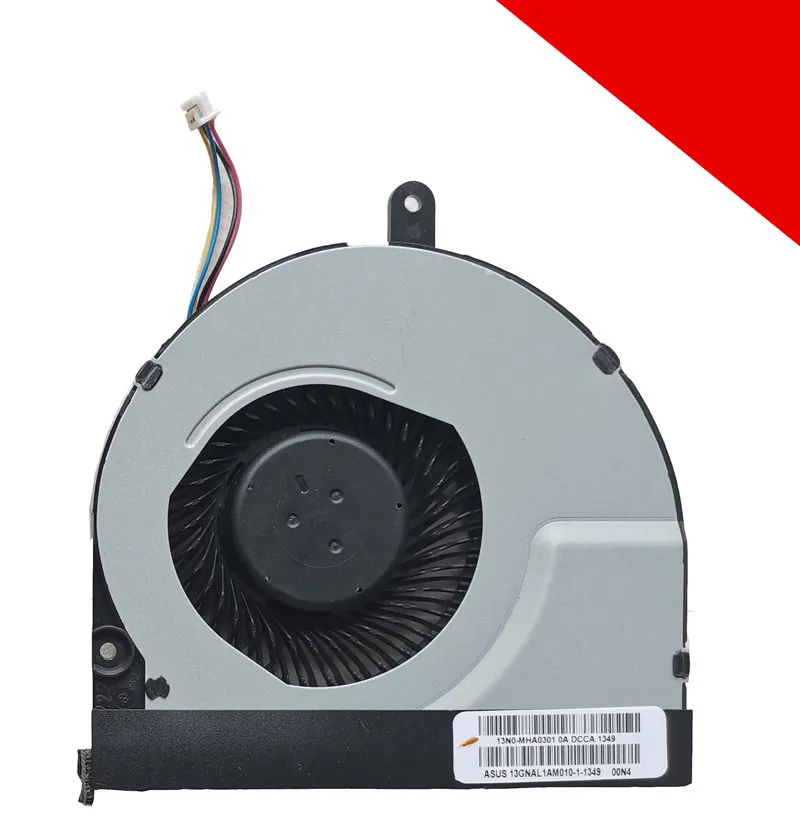 Новый оригинальный cpu охлаждающий вентилятор для Asus N56 N56V N56JR N56VZ N56VW N56VM N56VV N76 N76V N76VZ N76VM кулер 4 линии