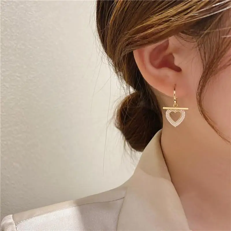 

Korean Earings Fashion Jewelry Love Earrings Vintage Heart Earrings Statement Earrings For Women Pendientes Wholesale