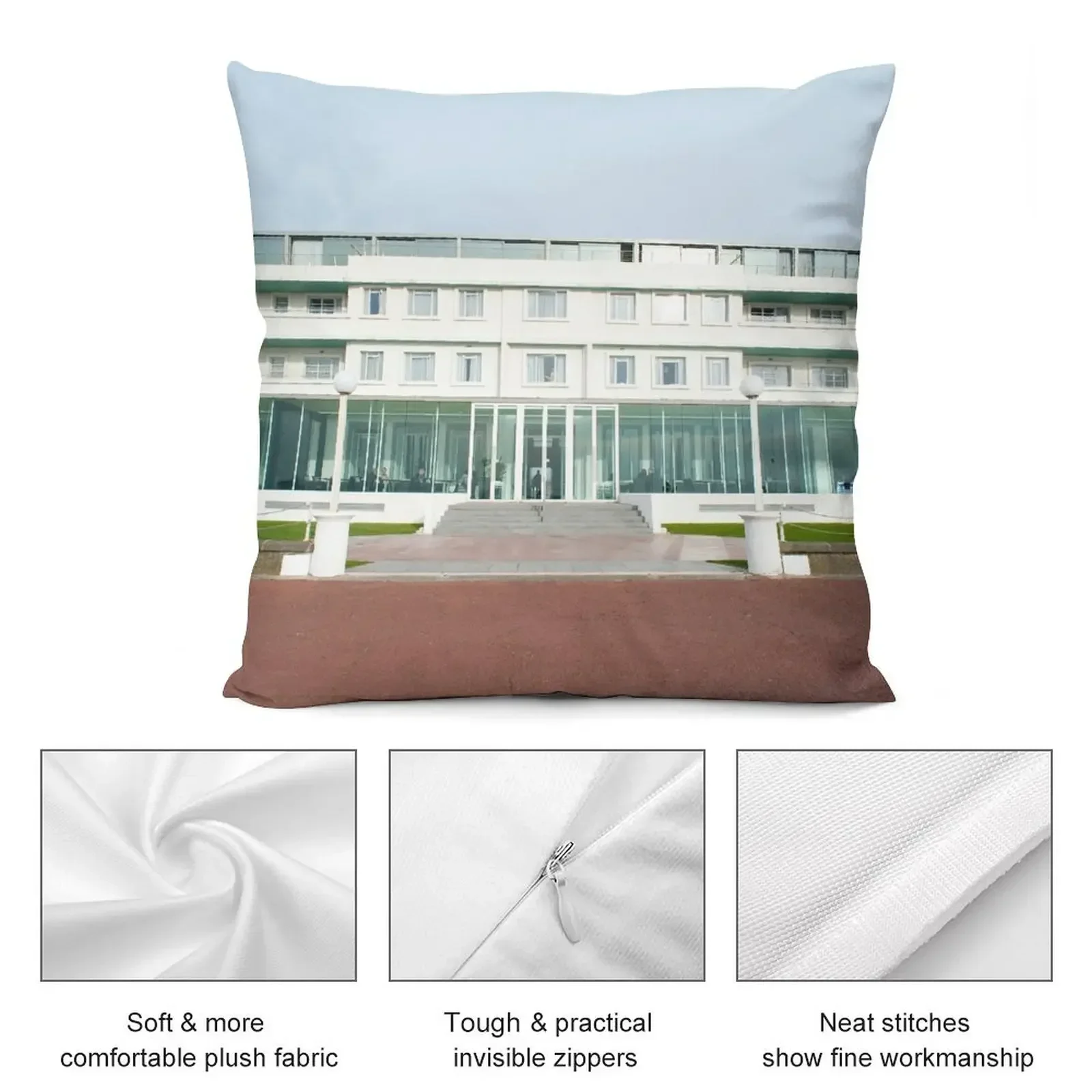 Midland Hotel Morecambe Декоративная подушка Чехлы для диванов Мраморная наволочка Подушка