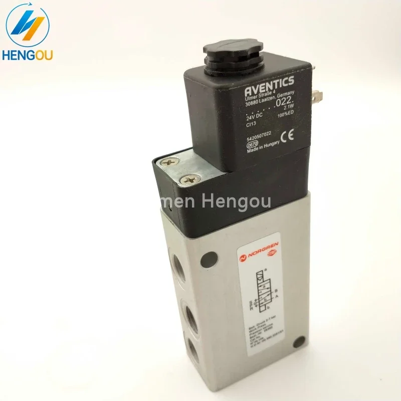 1 шт. 00.580.2291 Новый электромагнитный клапан печатной машины Heidelberg SM102 SM74