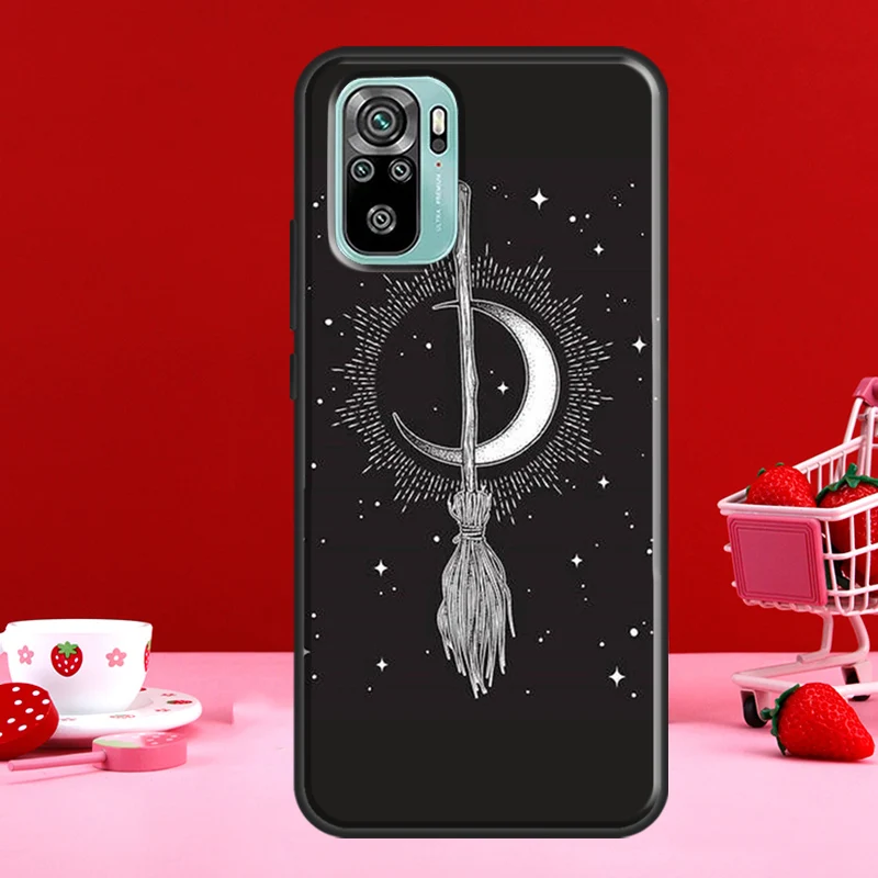 Чехол Magic cat The Witches для Redmi Note 11 Pro чехол 10 9 8 9S 10S 11S 9A 9C 9T |