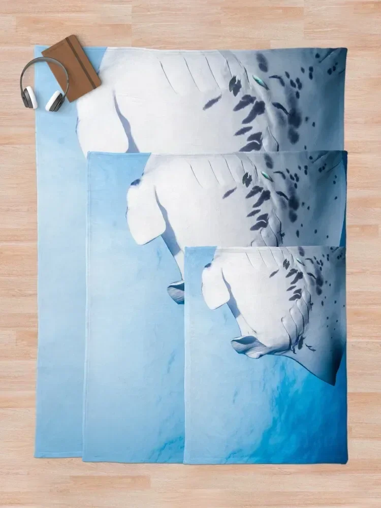 Симпатичное одеяло для плавания в синем океане польское зимы тонкие одеяла