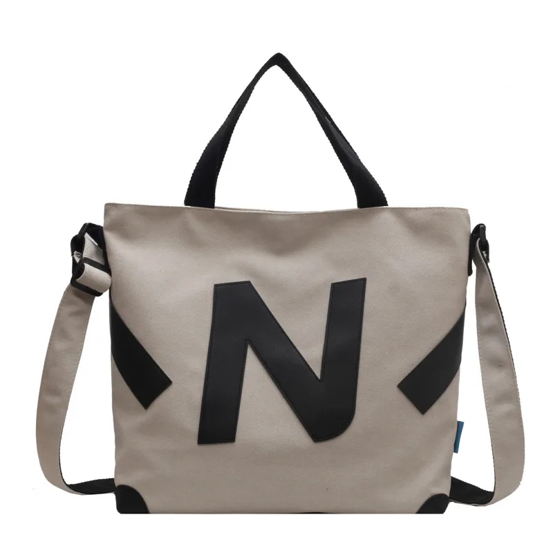 Новинка 2023 холщовая женская сумка ins FengRi склонная через плечо студенческий Отдел