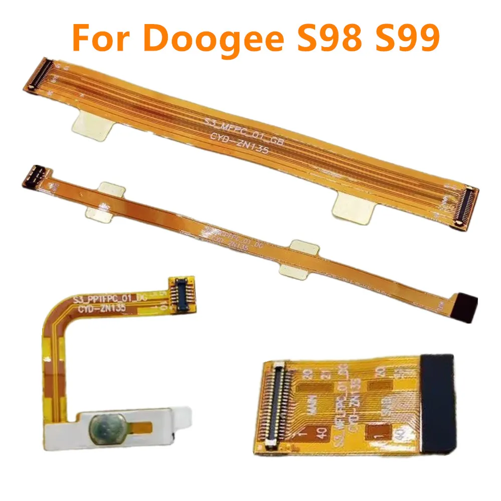 

New Original For DOOGEE S98 99 Cell Phone Mainboard Main FPC Wireless Charging Transfer Connector Flex Cable Custom Key Repair