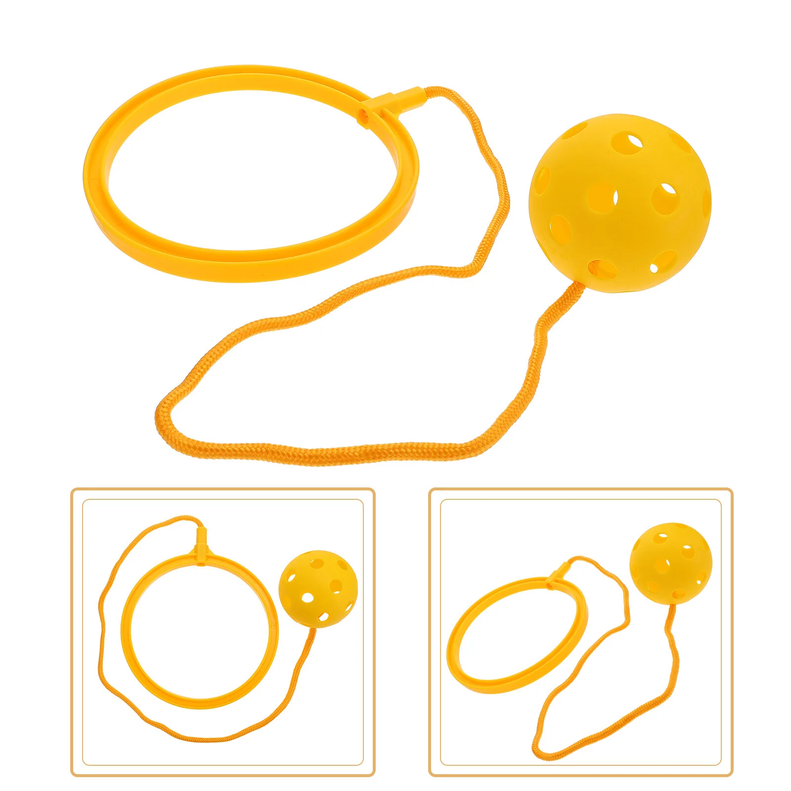 

Outdoor Ball Skipping Toy Colorful Children Train Supply Sports Swinging Playing