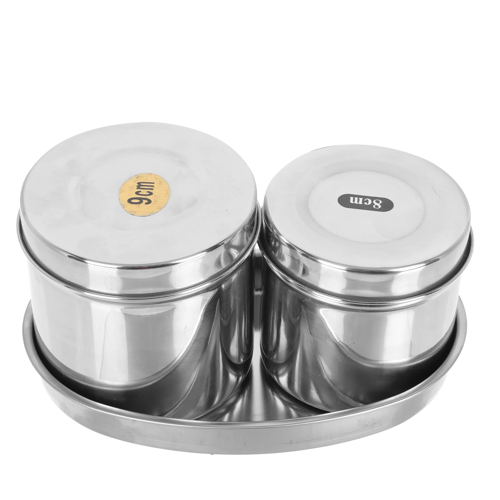 

Sterilizer Set Bend Shape Plate Medical Cylinder Unguent Container Cotton Balls Storage Tank Makeup Containers