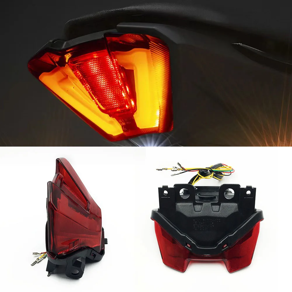 Для Yamaha MT-07 MT07 MT 07 2021 2022 2023 модифицированный задний фонарь для мотоцикла тормозной