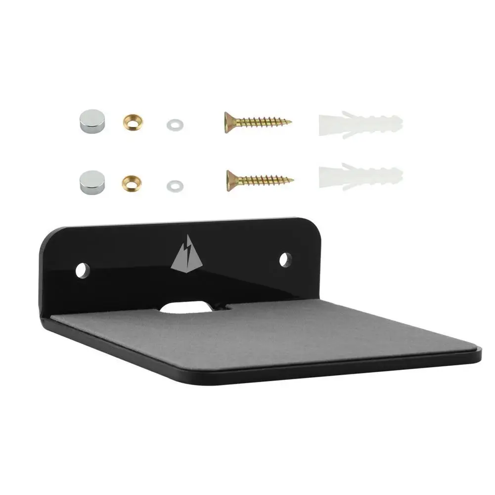 

Wall-Mounted Speaker Stand Acrylic Display Shelf For Bluetooth-Compatible Speaker Charging Rack Webcam Mobile Phone Bracket