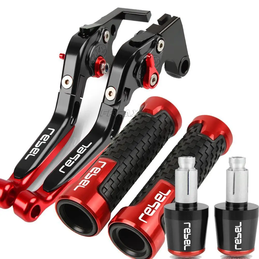 

For HONDA REBEL CMX250C 2003-2011 2010 2009 2008 2007 Motorcycle Accessories Brake Clutch Levers Handlebar Handle Hand Grips