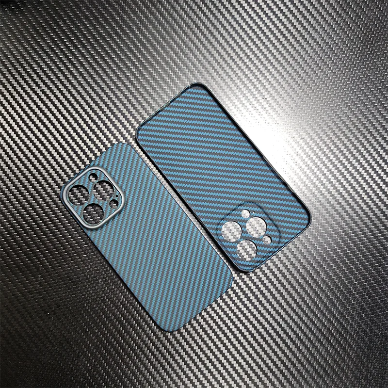 Kup Prawdziwe Etui Z Włókna Węglowego Dla Iphone 14 Pro Max Ultra Cienka Otwarta Soczewka Niebieska Obudowa Z Włókna Aramidowego Dla Iphone 14 Plus