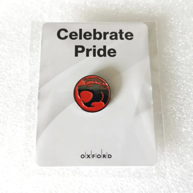 Отворочная булавка с рисунком ThunderCats эмалированная героями мультфильмов Thundercats