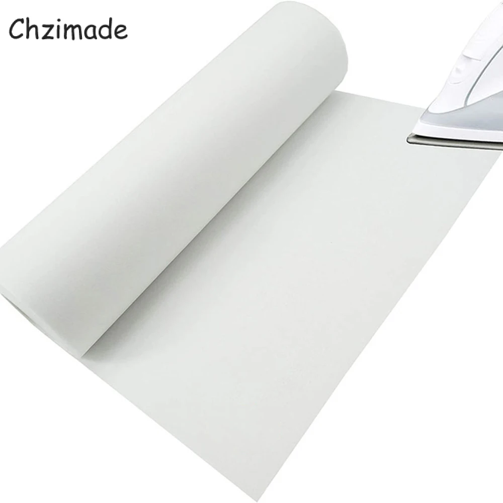 

Chzimade 5Yards Interfacing Fabric Iron On Clothes Resin Lining For Bags Patchwork Lining Fabric Patchwork Diy Sewing Crafts