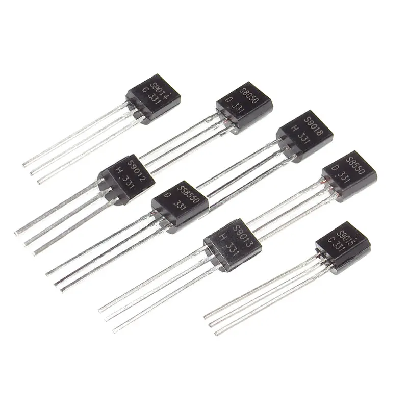 

100PCS S9012 S9013 S9014 S9015 S9018 S8050 S8550 SS8050 SS8550 TO92 TO-92 new triode transistor IC