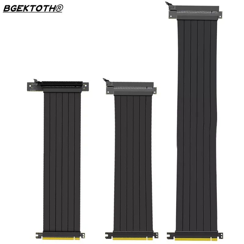

NEW2023 Full Speed 3.0 PCIE X16 Riser Cable Graphics Card Extension Cable PCI Express Riser Shielded Extender with antijam for G