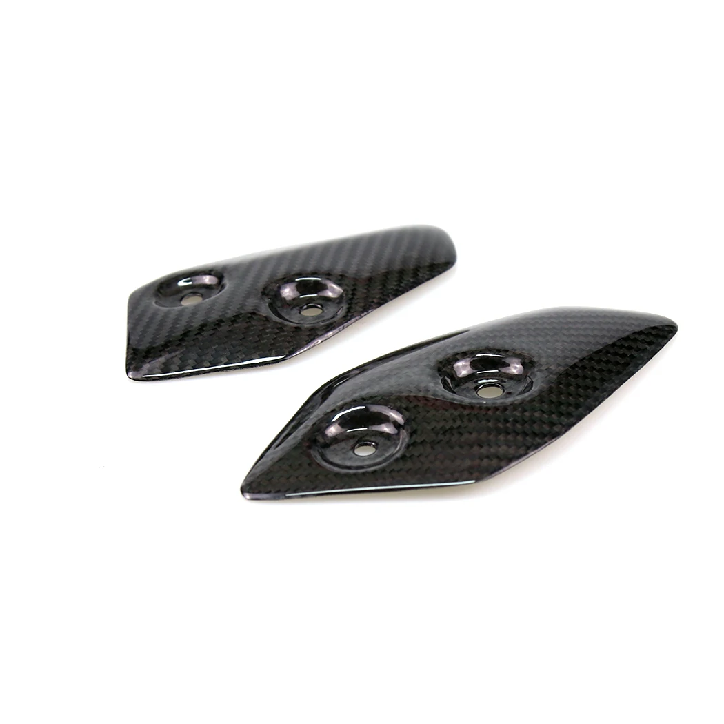Мотоциклетные чехлы из углеродного волокна задние пятки для защиты стоп MT 07 FZ FZ07