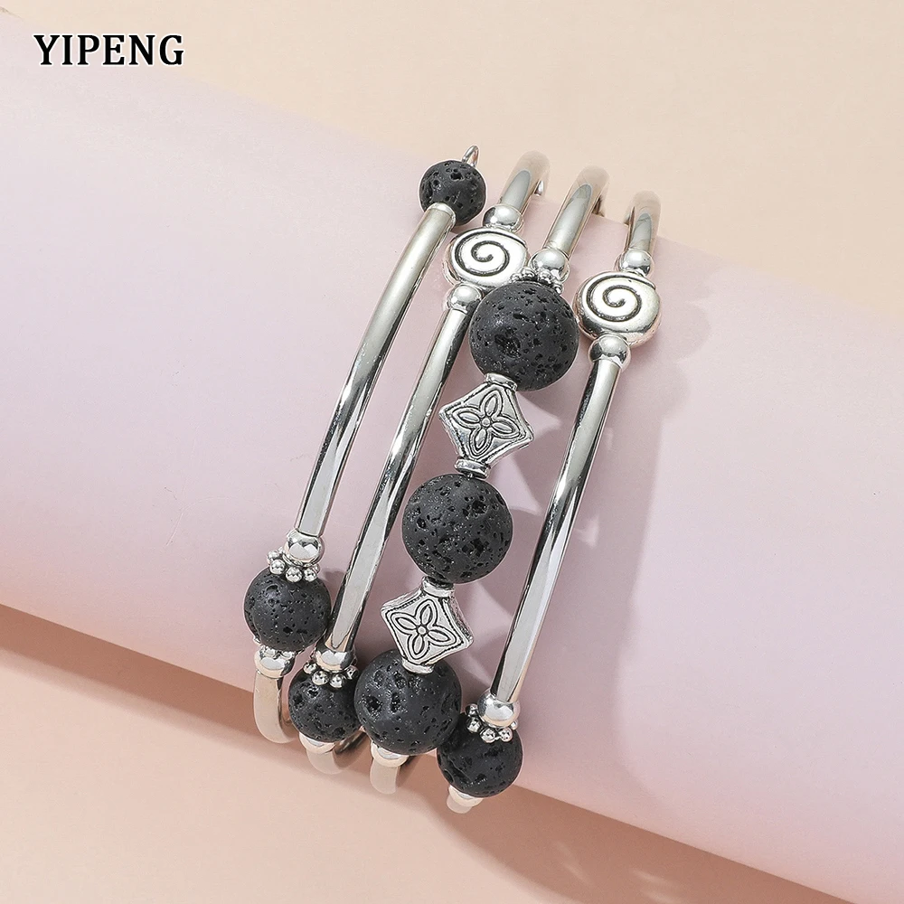 10/30 Sets Bead Bracelets For Women 2022  Therapeutic Magnetic Bracelet Natural Stone Jewelry Sets Sales With Free Shipping