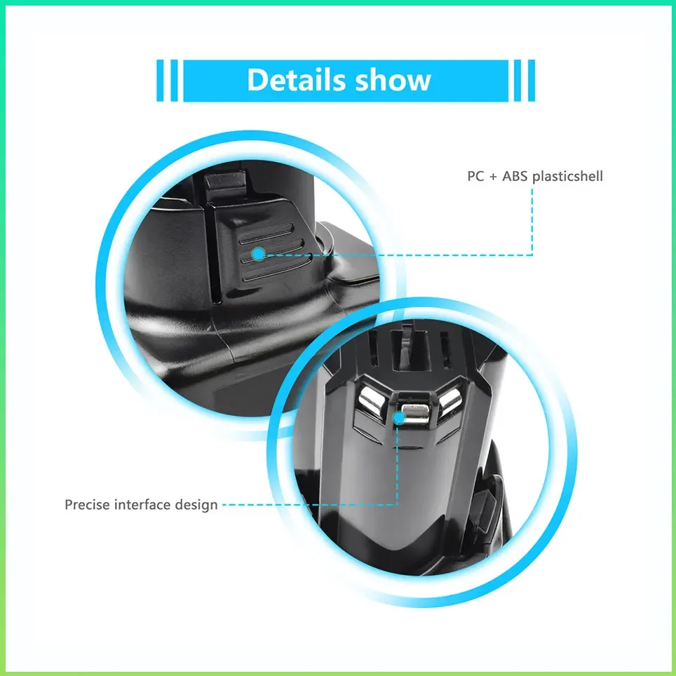 Литий-ионный аккумулятор для Bosch BAT412 BAT411A BAT412A BAT413 Max 12 В 4 8 Ач/6 Ач/9 Ач