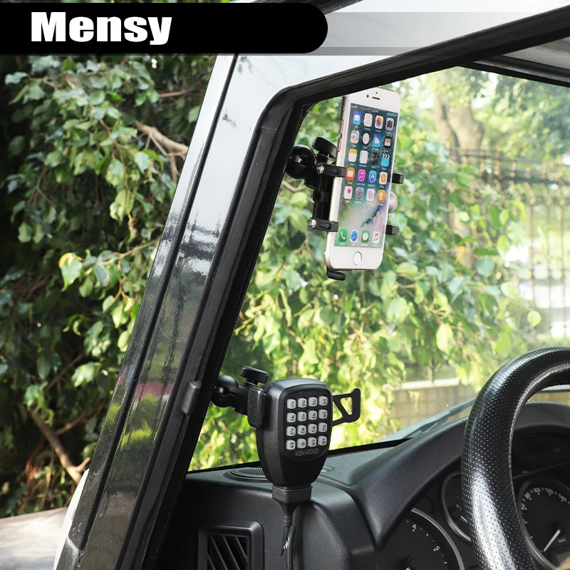 Для Land Rover Defender 110 2004-2018 алюминиевый сплав Автомобильный интерьер а-столб