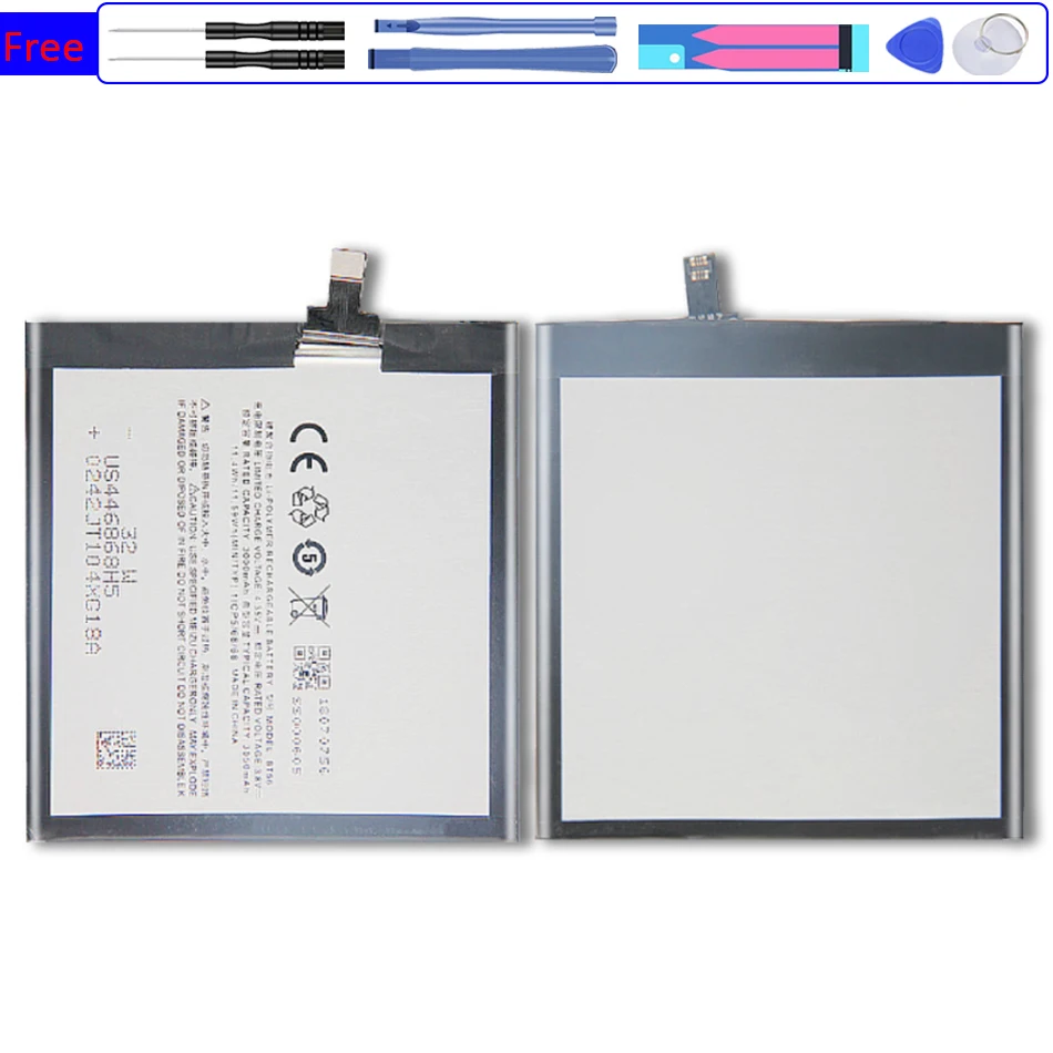 

BT45A BT56 Сменный аккумулятор для Meizu Meizy Mei zu MX5 Pro MX5Pro/Pro 5 Pro5 M5776 BT 56BT-56 с трековым кодом