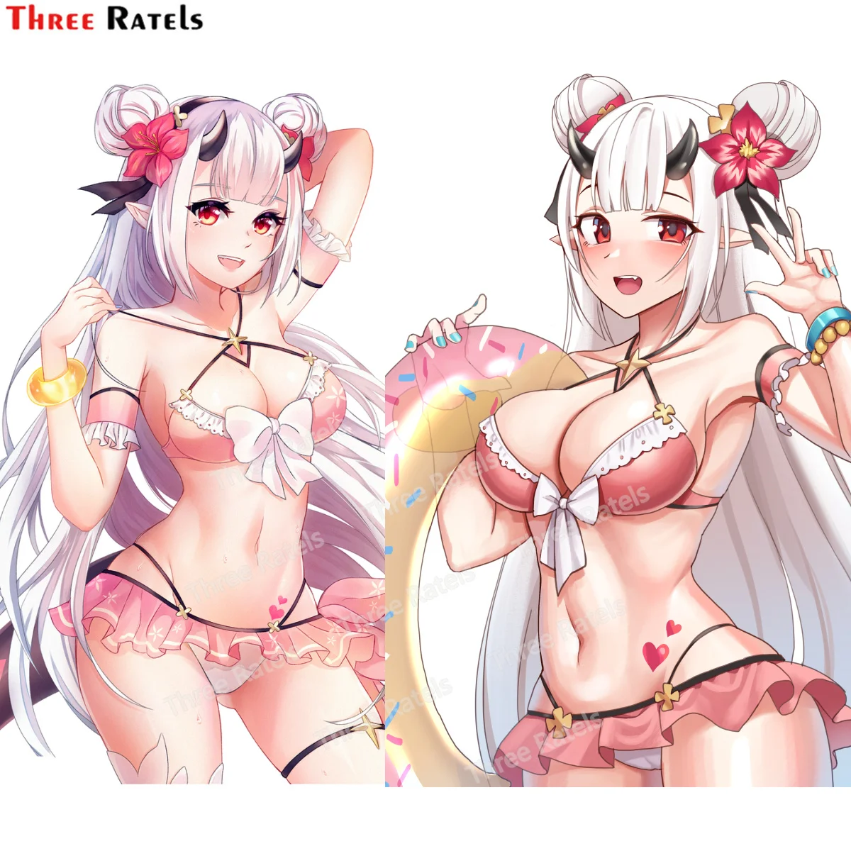 

Автомобильная наклейка на бампер Three Ratels G85 Yufine Epic Seven, автомобильные наклейки на окна, автомобильный Кондиционер, водонепроницаемая