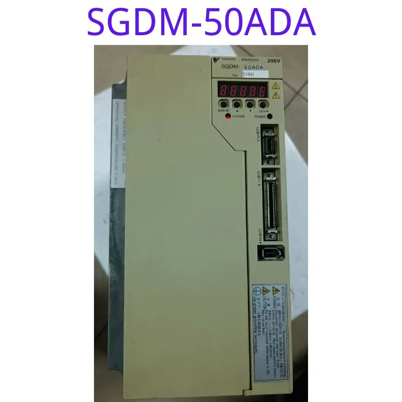 

Б/у Серводвигатель SGDM-50ADA 5 кВт, проверка работоспособности в целости и сохранности