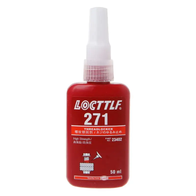 

271 Thread Locker Adhesive Sealant Locktite Prevent Oxidation Screw Use 50M