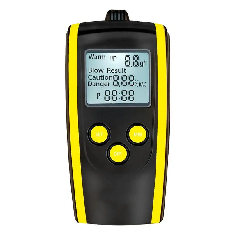 

Portable Breath Tester Breathalyzer Professional-Grade Accuracy Breath Tester For Personal Professional Use