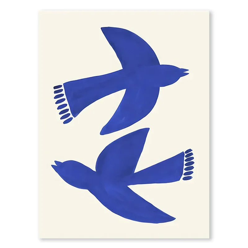 

Настенный постер DHROOM Abstract Blue