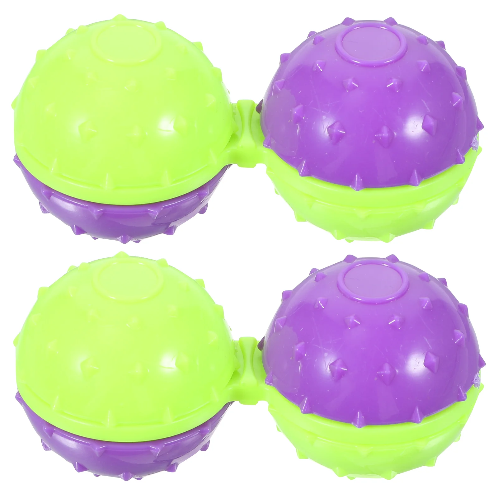 

2pcs Conjoined Massage Ball Finger Fidget Toy Hand Massage Balls Hand Fidget Toys