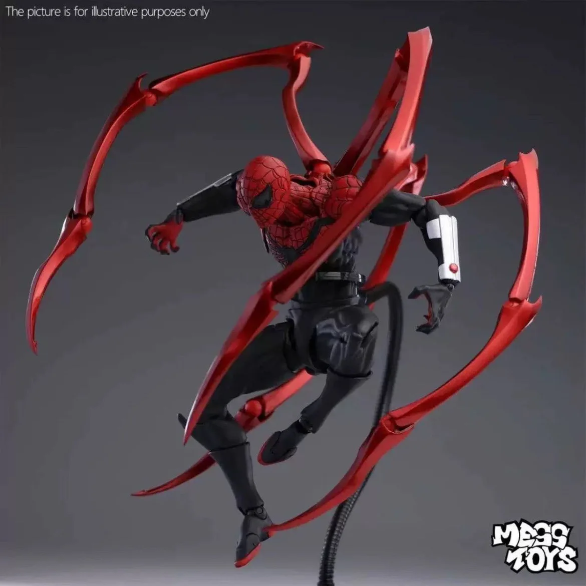 Фото KO Toys Superior Spider Man Ultimate Neighbor Кейн Питер Паркер Messtoys Фигурка Человека-паука Модель Подарки Игрушки №2