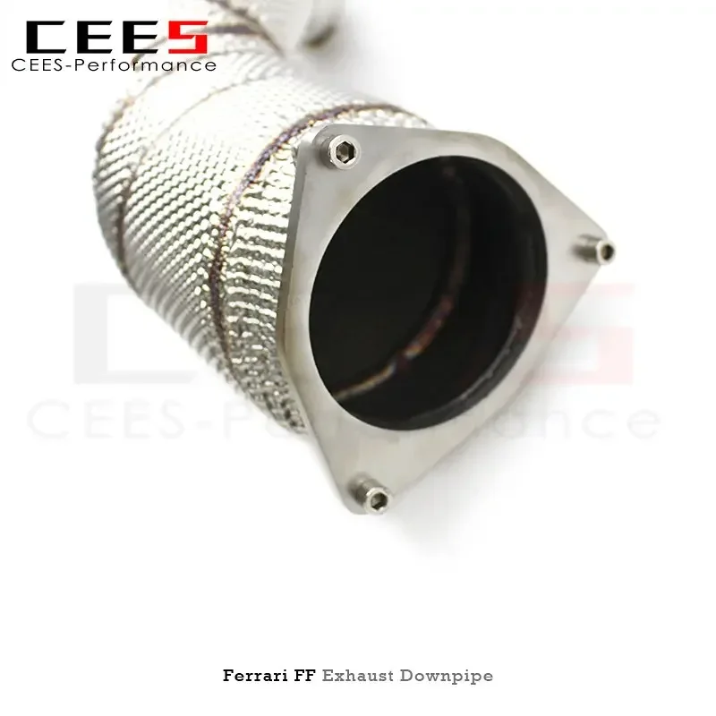 CEES Выхлопная труба для Ferrari GTC4 Lusso T 6.3 2016-Тюнинг с катализатором Даунпайп