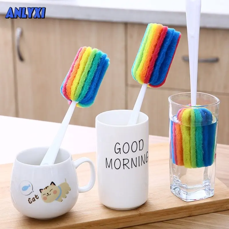 

Щетки для чистки бутылок с водой и кружек, с длинной ручкой