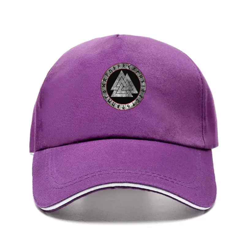 

2022 Fashion Flat Brim Bill Hats Valknut Runes Bill Hat Paganism Newpaganism Odin Thor Loki Midgard Rune Walhalla