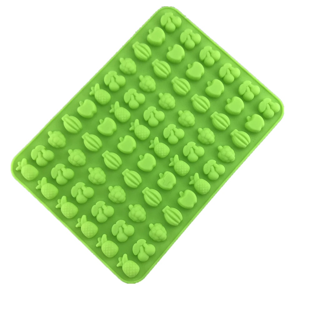 66 cavity fruits chocolate silicone mold fondant tool candy Eco-Friendly  Baking | Отзывы и видеообзор