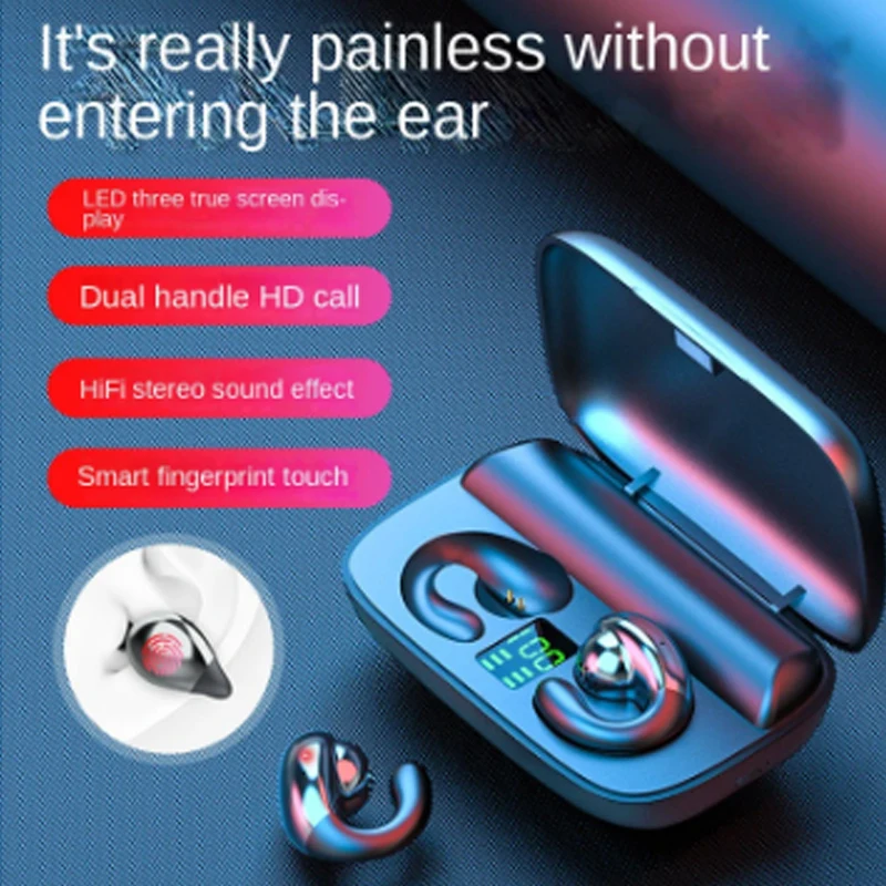 

Bluetooth-наушники с костной проводимостью, зажим для ушей, серьги, наушники для Ulefone Armor 12 5G Ulefone Armor 11T 5G /Armor 11 /10 /9e