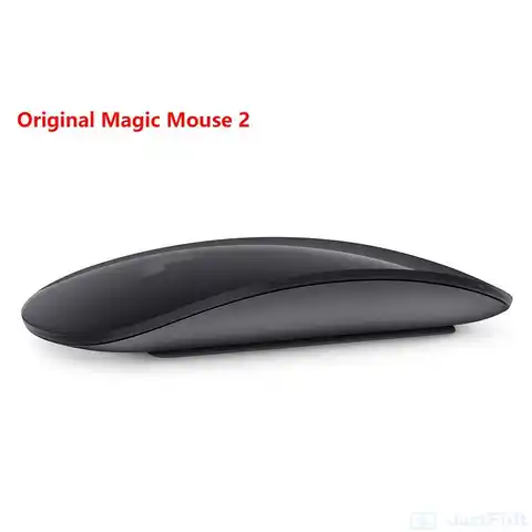 Беспроводная Bluetooth мышь Apple Magic mouse 2 для Mac Book Macbook Air Mac Pro, эргономичный дизайн, Мультитач, перезаряжаемая