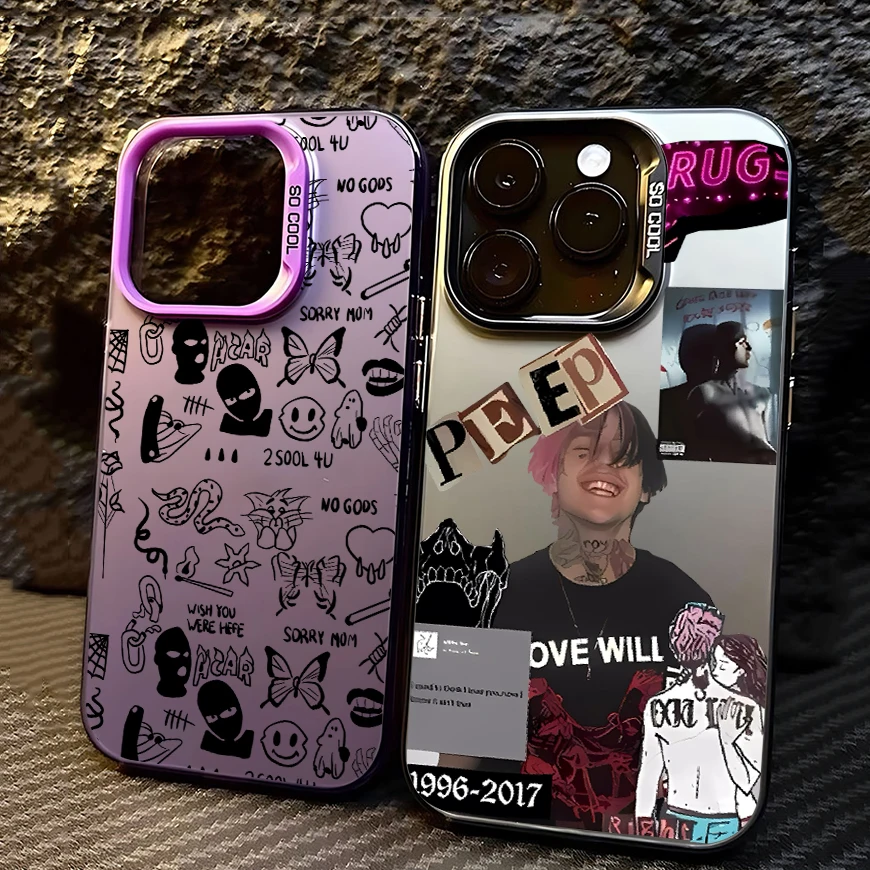 Rapper Lil Peep Hell Boy Phone Case for vivo Y03 Y78 Y36 Y100 Y27 Y17s Y16 Y02 Y22s V30e V40 V27e V29e S15 V25 V23 Pro 5G Cover