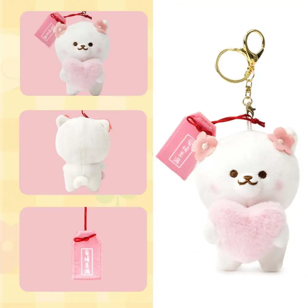 

Мягкая кукла брелок для ключей Привязка к коже легкая плюшевая игрушка с защитой от падения брелок аксессуары для телефона