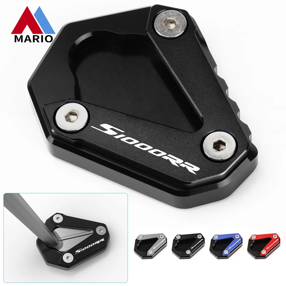 

Kickstand Kick Side Stand Extension Foot Plate Pad Support For BMW S1000R S1000RR S1000 S 1000 R RR 1000R 1000RR 2021 2022 2023