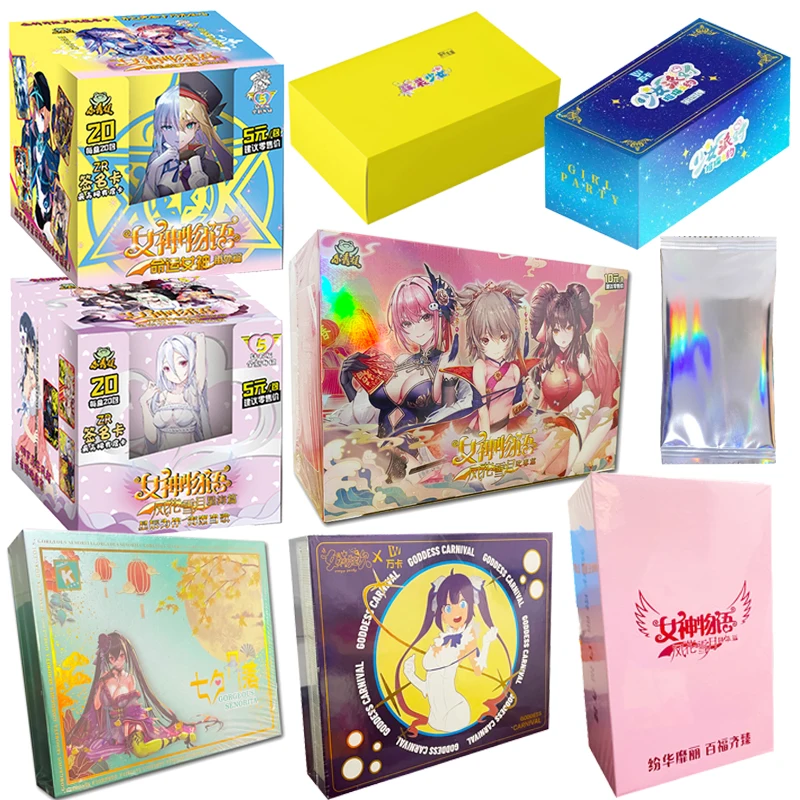 Collection Anime Rare Ssr Sexy Bikini Feast Board Game Kids Toys Birthday Gift