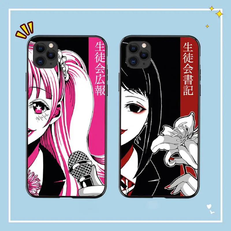 

Japanese Anime Kakegurui Jabami Yumeko Phone Case for iPhone 11 12 13 mini pro XS MAX 8 7 6 6S Plus X 5S SE 2020 XR cover