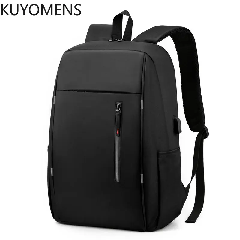 

Multifunctional Men's Backpacks Waterproof Bag Pack for Men Backpack for School Book Bag Usb Port Back Bag for Men Black Backpac