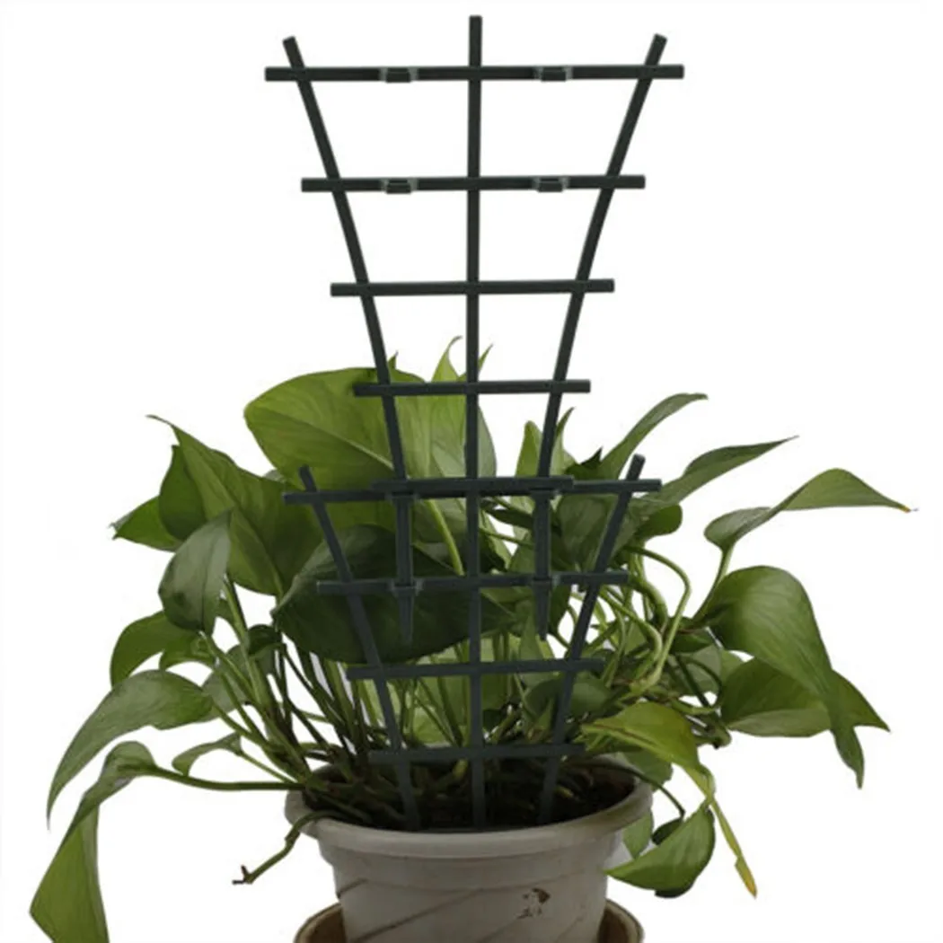 

2PCS Garden Plant Climbing Trellis Vegetables Flowers Tie Support Plant Pot Frame Garden Decorative Plant Cages