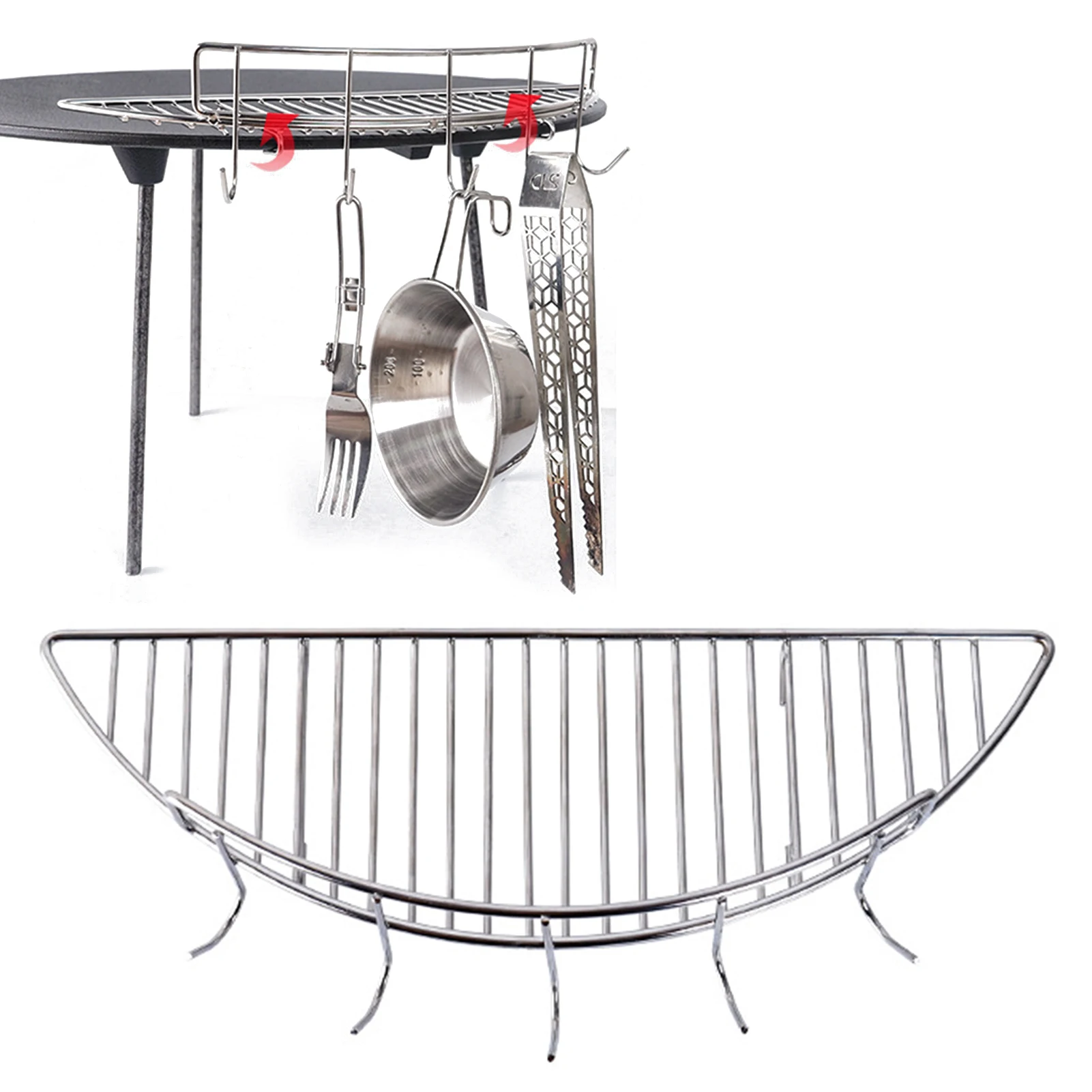

Stainless Steel Cooling Rack Stainless Steel Grill Rack Cooking And Baking Sheets Oven Safe BBQ Barbecue Racks For Cooking