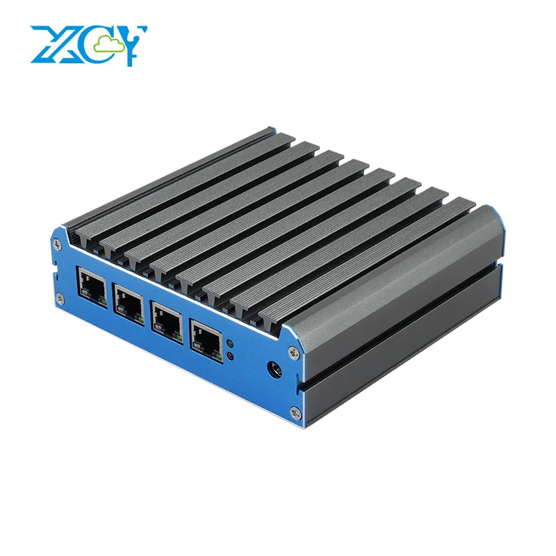 

XCY Soft Router Mini PC Intel Celeron N5105 J4125 Quad-Cores 4x LAN 2.5G Network Card Fiewall Appliance Pfsense OPNsense Linux