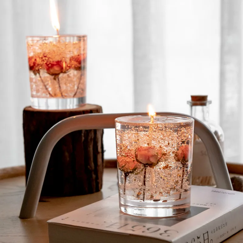 

Nordic Simple Candles Creative Bedroom Handmade Aromatherapy Birthday Party Glass Jar Candle Velas Decorativas Home Decor DB60LZ