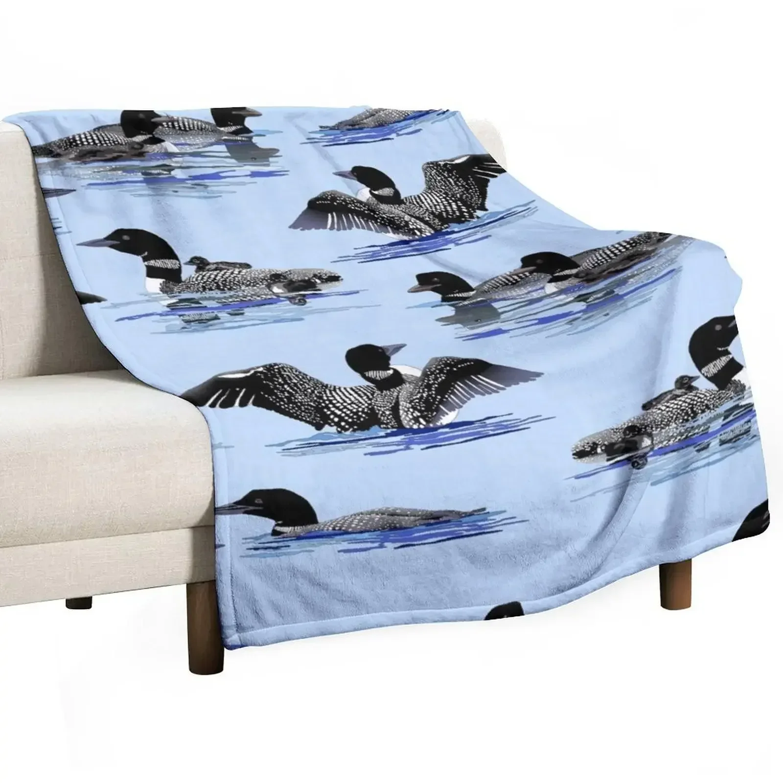 Одеяло Lots of Loons Роскошные дизайнерские одеяла для кровати теплые зимние